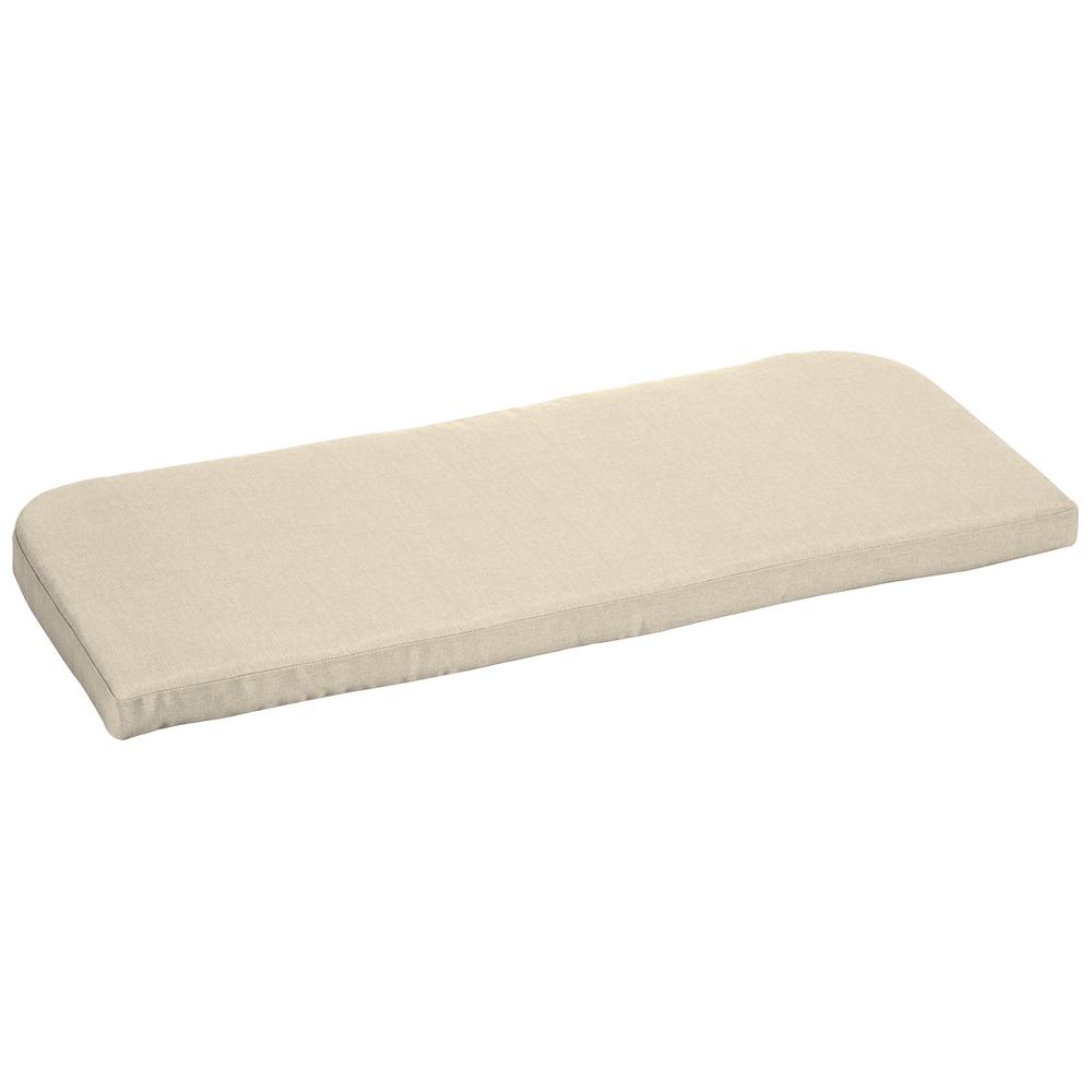 Home Decorators Collection 42 X 18 Sunbrella Canvas White Outdoor