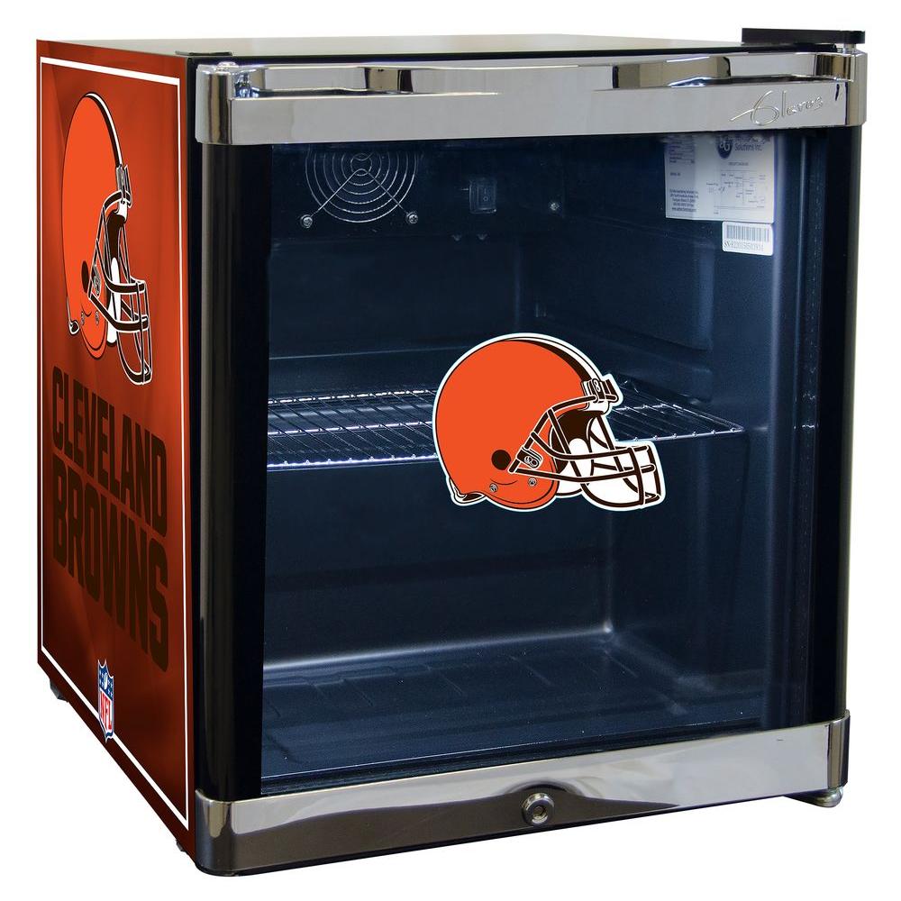 GLAROS 17 in. 20 (12 oz.) Can Cleveland Browns Cooler, Black