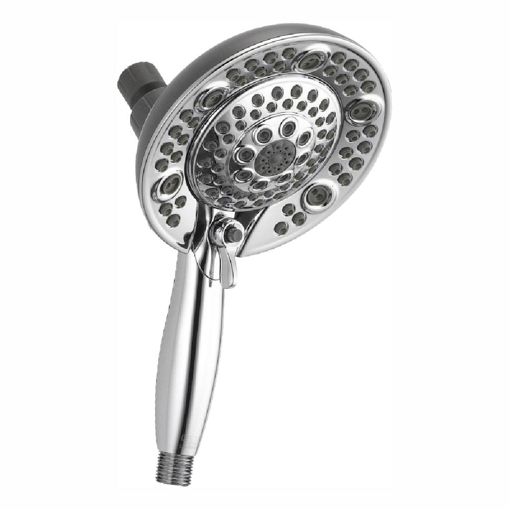 Delta In2ition Two In One 5 Spray Dual Showerhead And Handheld Chrome