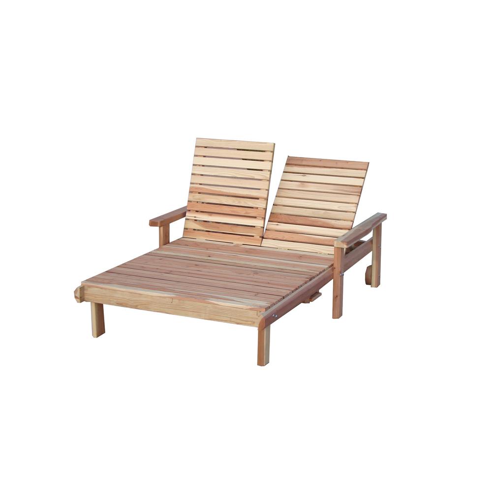 Sunnydaze Decor Sling Double Outdoor Chaise Lounge With Canopy Sling Double Outdoor Chaise Lounge