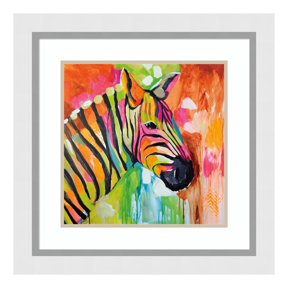 Amanti Art Za Za By Amanda J Brooks Framed Wall Art Dsw4365016