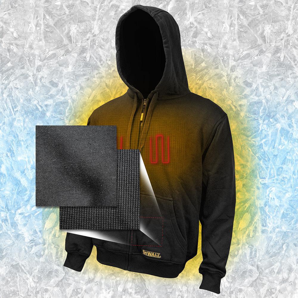 dewalt heated hoodie home depot