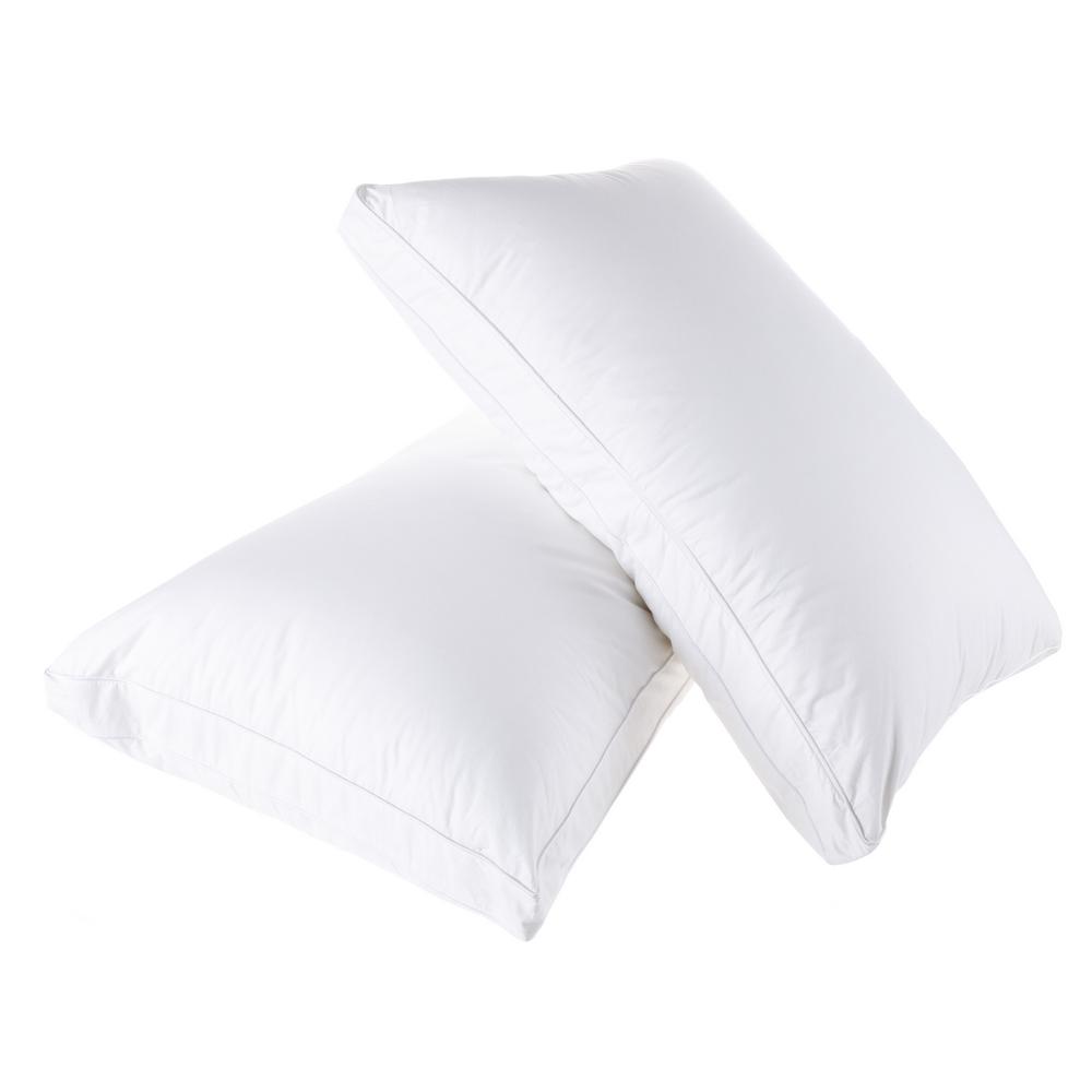 Lavish Home Memory Foam Standard Pillow Set Of 2 Hw9018116 The