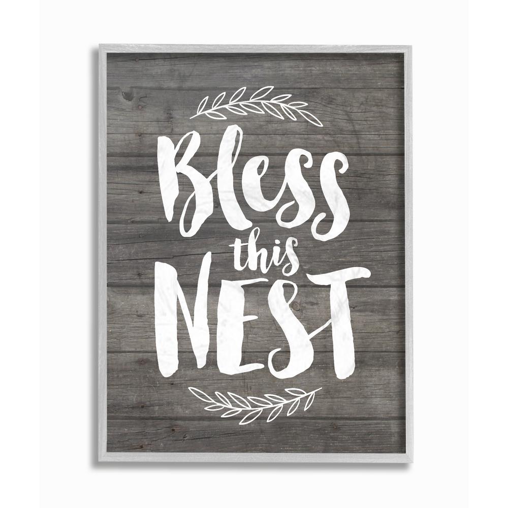 The Stupell Home Decor Collection 16 In X 20 In Bless This Nest
