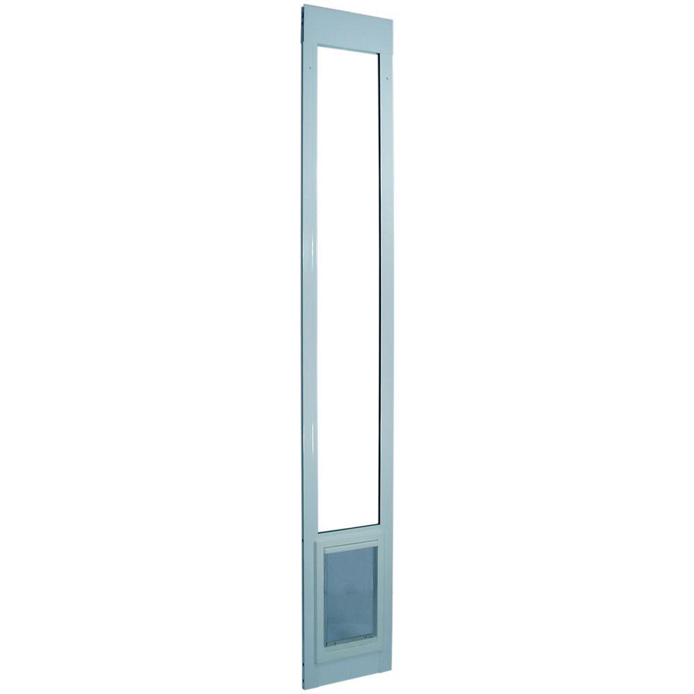 Ideal Pet 5 In X 7 Small White And Dog Patio Door Insert For 77 6 To 80 4 Tall Aluminum Sliding Glass 80patsw The Home Depot - Ideal Pet Sliding Glass Dog Door Ideal Pet 5 In X 7 Small White And Dog Patio Door Insert For 77 6 To 80 4 Tall Aluminum Sliding Glass 80patsw The Home Depot - Ideal Pet Sliding Glass Dog Door