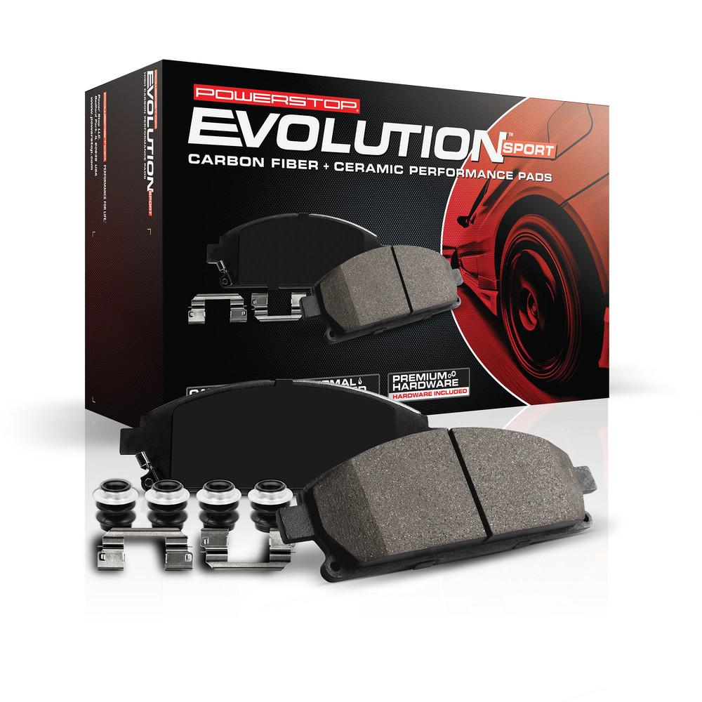 Power Stop Z23 Evolution Sport Carbon Fiber Ceramic Brake Pads Z23