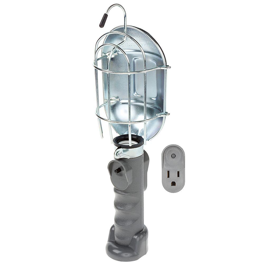 Woods 75Watt 25 ft. 16/3 SJTW Incandescent Portable HeavyDuty Guarded