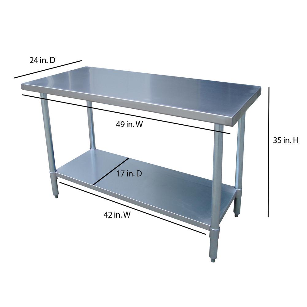 Silver Sportsman Kitchen Utility Tables Sswtable C3 145 