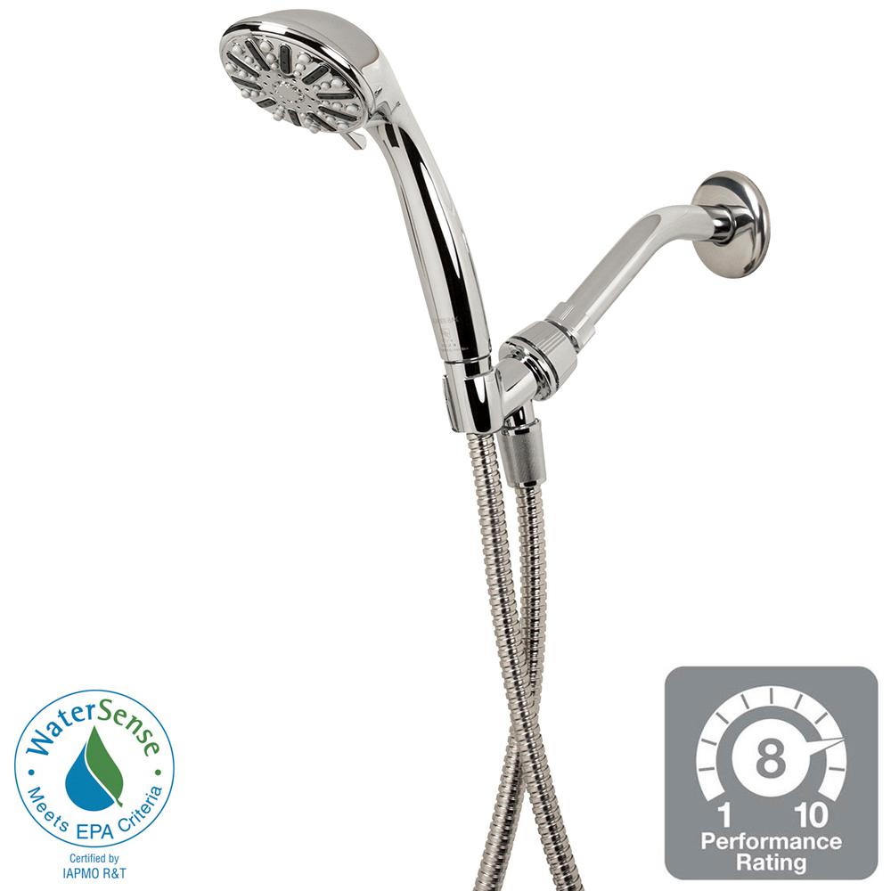 Glacier Bay 3-Spray Hand Shower in Chrome (Grey)