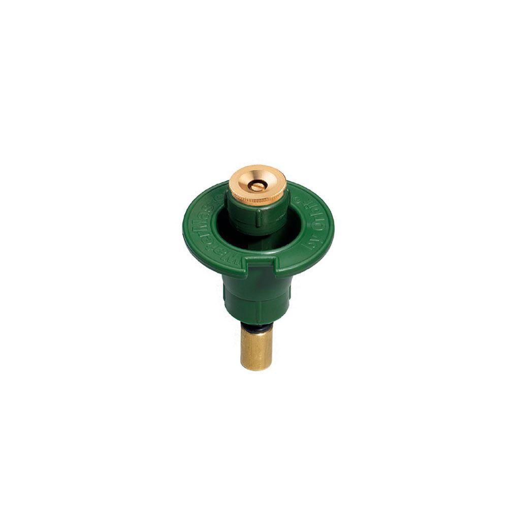 Orbit 54029 Plastic Pop-Up Sprinkler Head with Brass Nozzle In-Ground Irrigation In-Ground Sprinklers Watering