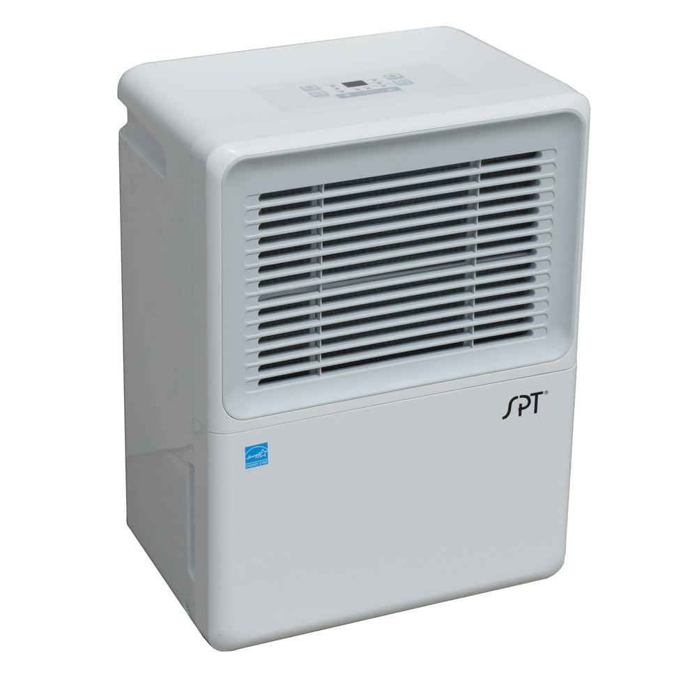 SPT 50 Pint Dehumidifier With Built In Pump And Energy Star SD