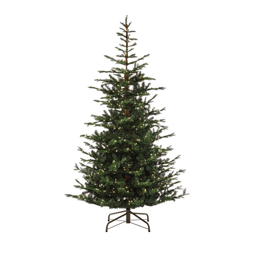Martha Stewart Living 9 ft. PreLit Feel Real Norwegian Spruce
