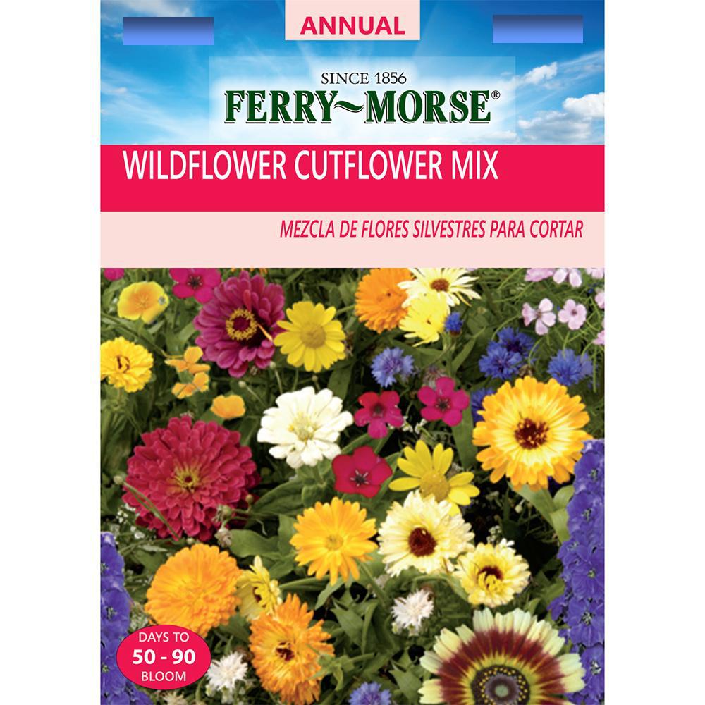 ferry-morse wildflower cut-flower mixture seed