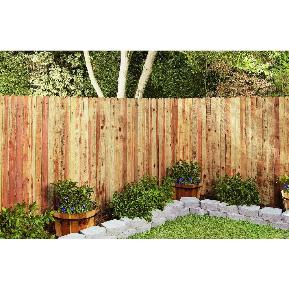 6 foot dog eared fence outlet boards