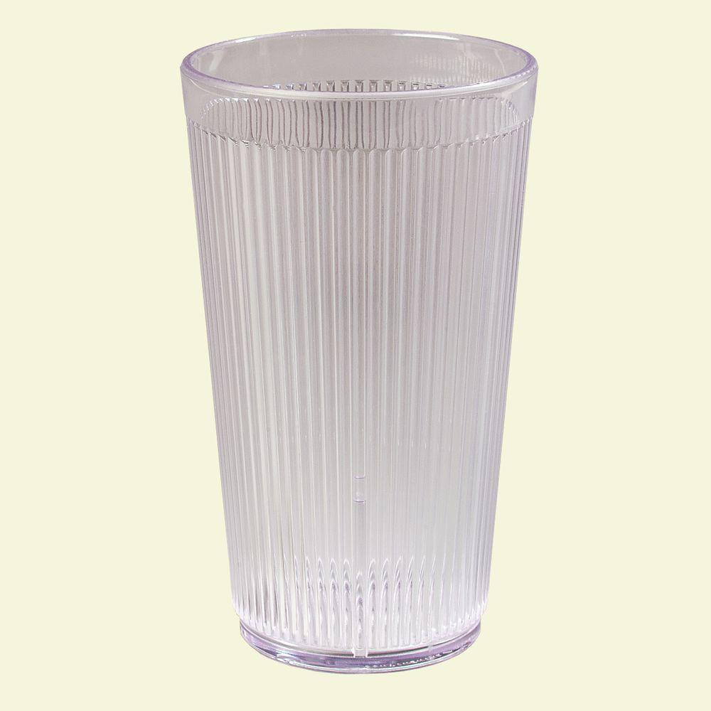 Carlisle 16 Oz San Plastic Tumbler In Clear Case Of 48 401607 The Home Depot 5941