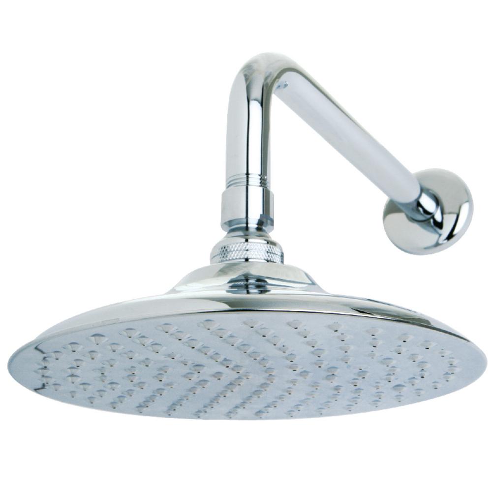 Kingston Brass 1Spray 7.8 in. Single Wall Mount Fixed Rain Shower Head