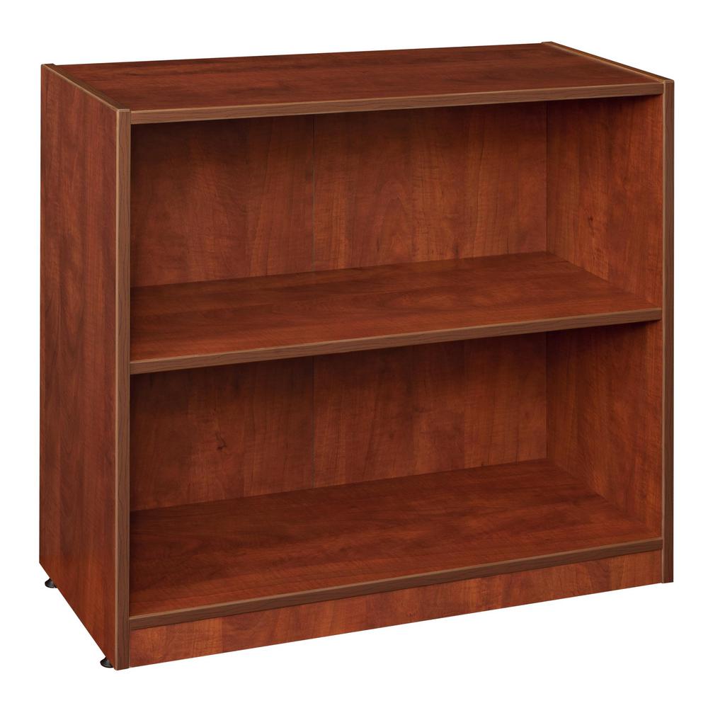 Regency Magons 30 in. Cherry Wood 1shelf Accent Bookcase with