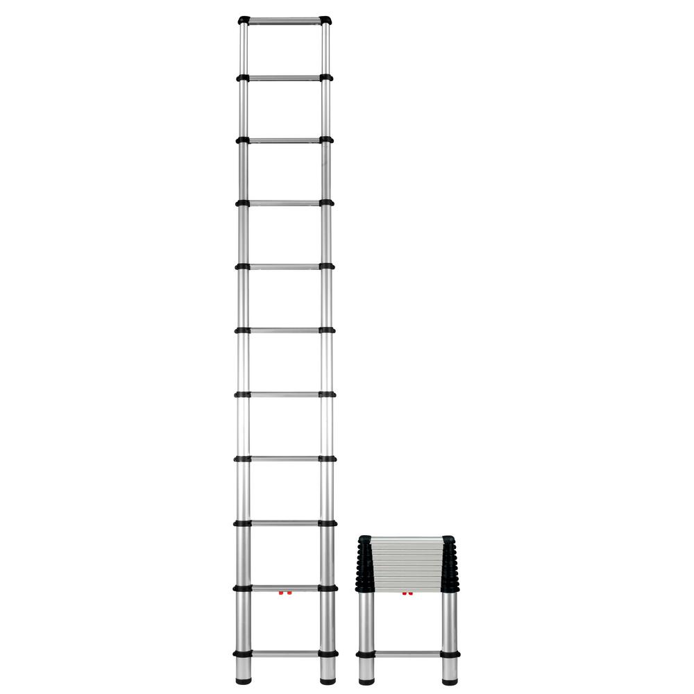 Telesteps 10.5 ft. Aluminum Telescopic Extension Ladder1400E The