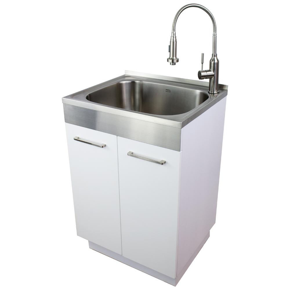 Stainless Steel Utility Sink Home Depot