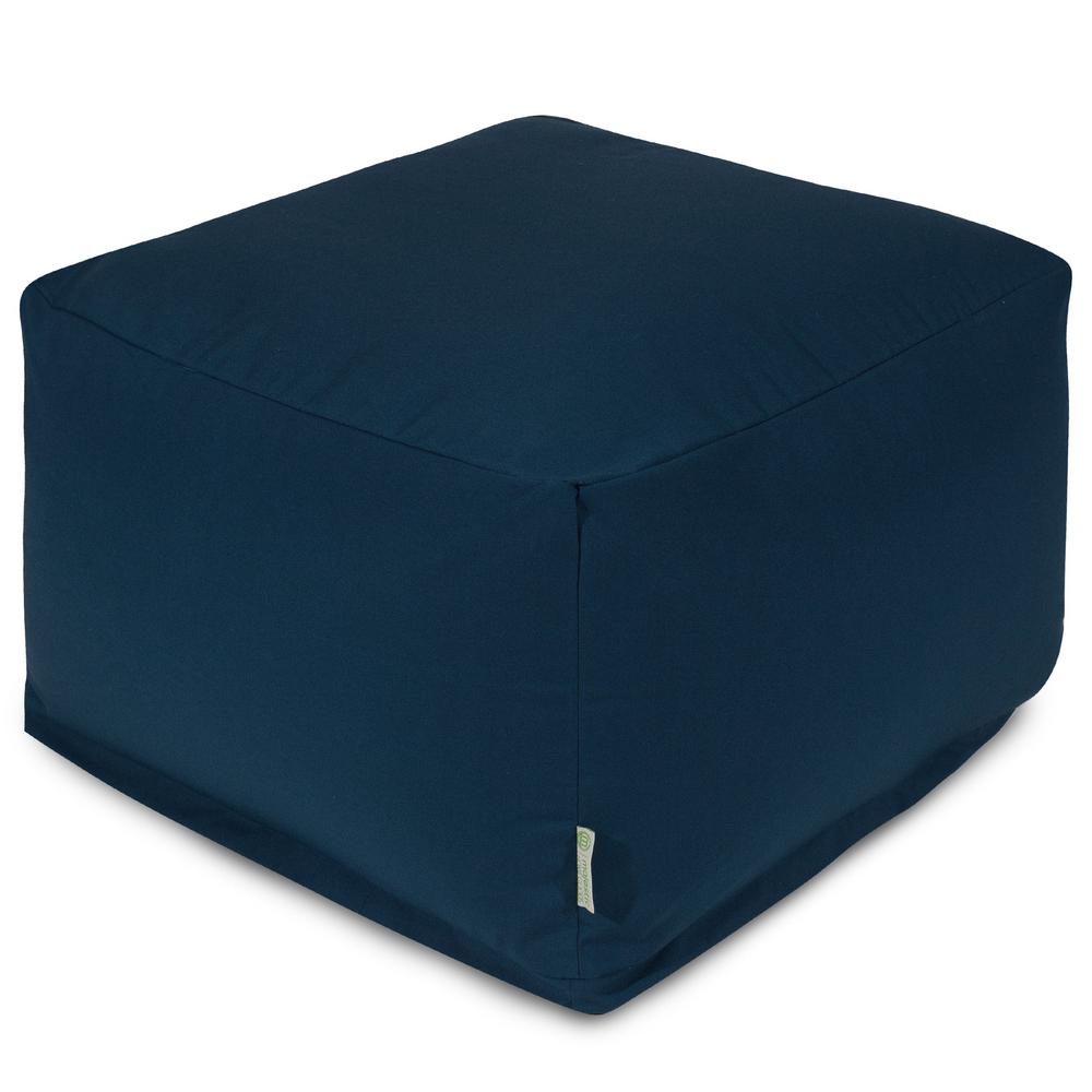 Majestic Home Goods Indoor Outdoor Navy Solid Extra Large Decorative