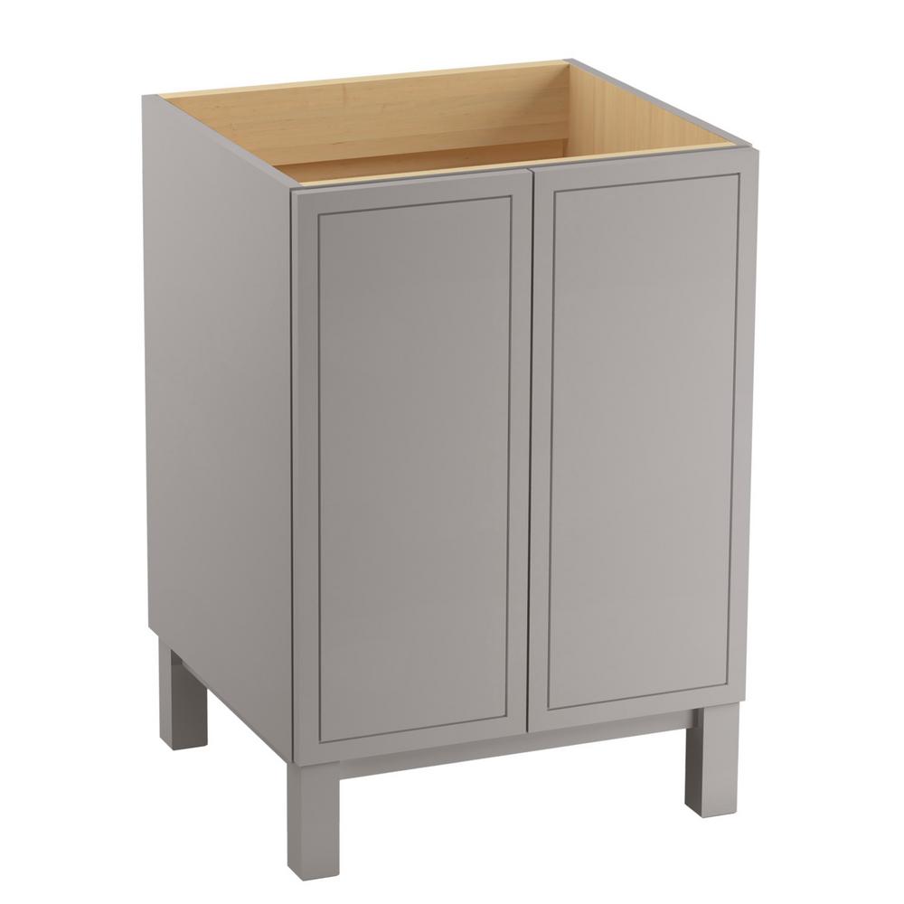Kohler Jacquard 24 In Vanity Cabinet Only Mohair Grey