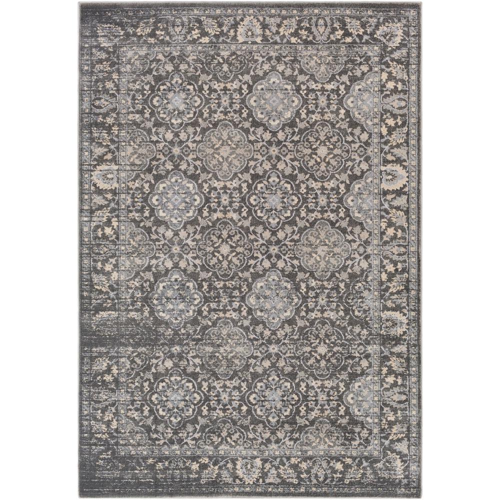 Surya Tranquil Medium Gray 2 ft. x 3 ft. Area Rug-TQL1009-23 - The Home ...