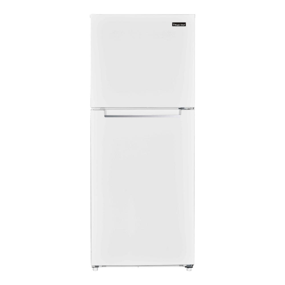 Magic Chef 10 1 Cu Ft Top Freezer Refrigerator In White