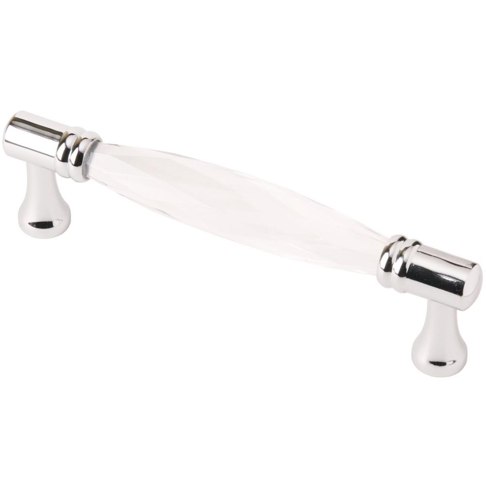 2.5 in. (64mm) Clear Glass Drawer Pull10366 The Home Depot