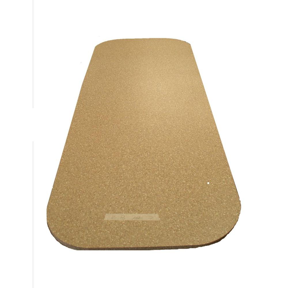 Metalarte 6 ft. Sand Crystal Laminated Cedar Plywood Countertop20132