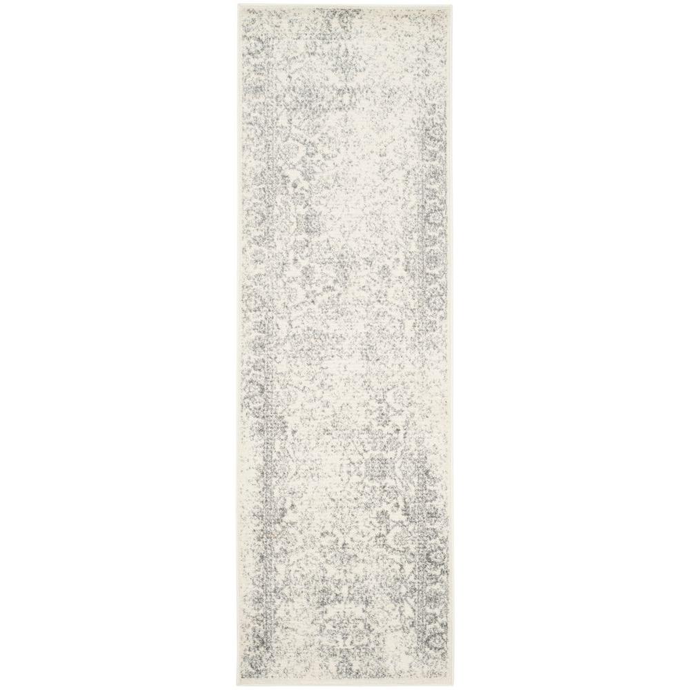 Safavieh Adirondack Ivory Silver 3 Ft X 10 Runner Rug Adr109c Safavieh Adirondack Ivory Silver 3 Ft X 10 Runner Rug