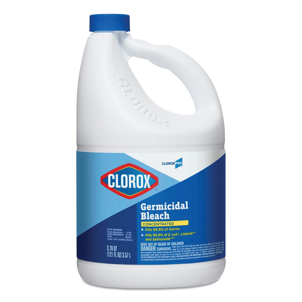 Clorox, CLO30966CT, Commercial Solutions Germicidal Bleach,, Clear