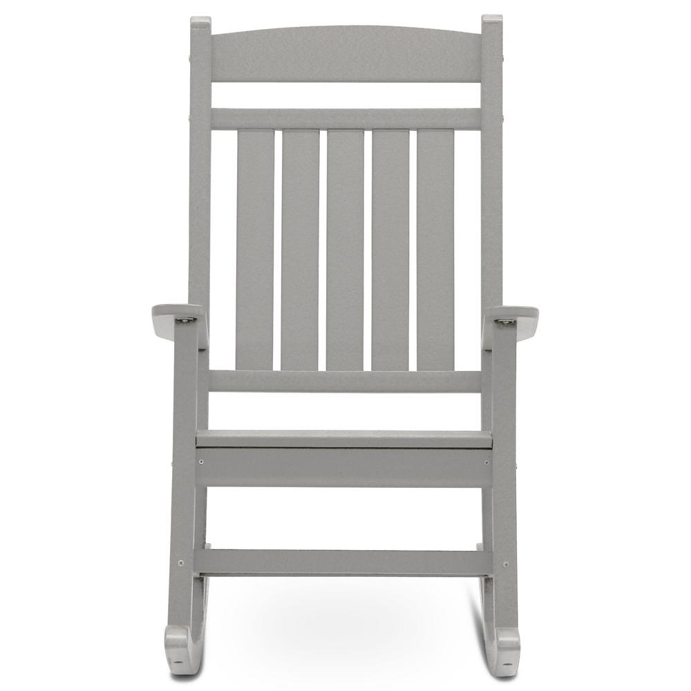 light grey glider chair