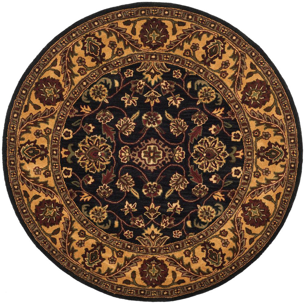 Gold Round Area Rugs Images