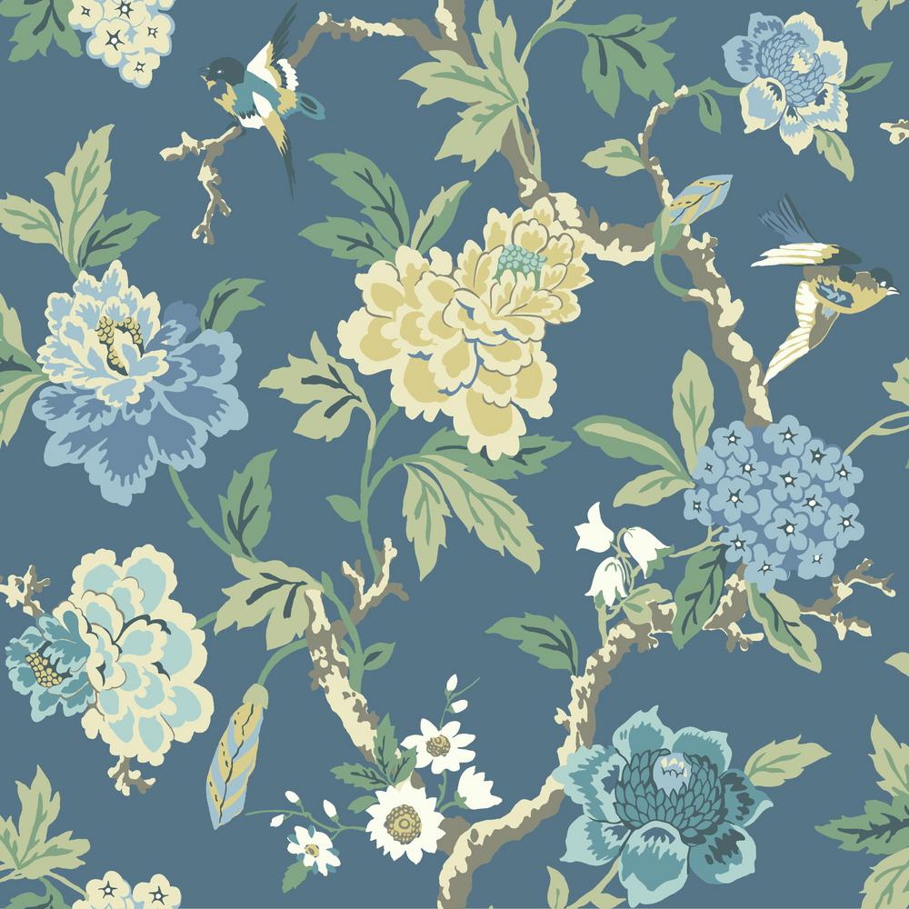 York Wallcoverings Waverly Candid Moment Wallpaper-GP5903 - The Home Depot