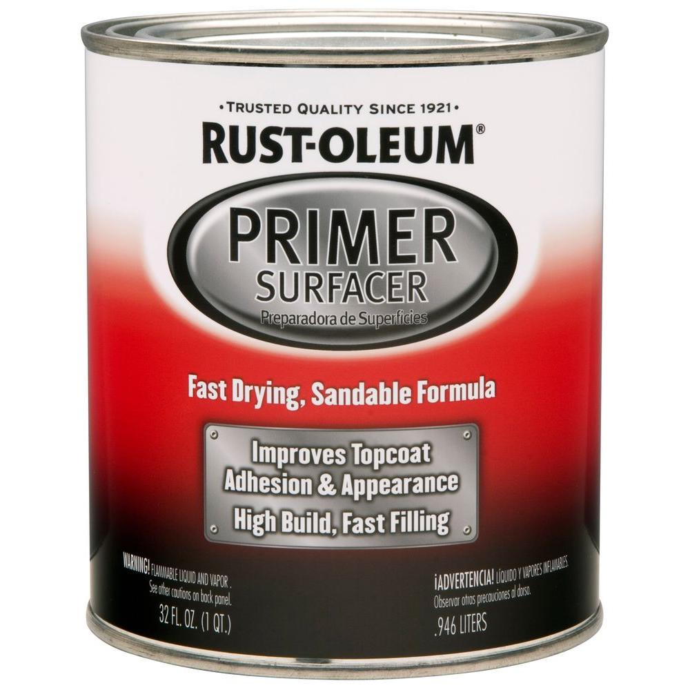 RustOleum Automotive 1 qt. Gray Filler Primer (2Pack)254863 The