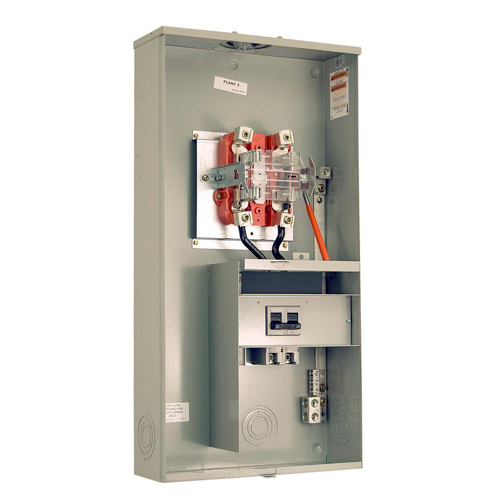 Milbank 200 Amp Ringless Overhead/Underground Meter SocketR5140RXL