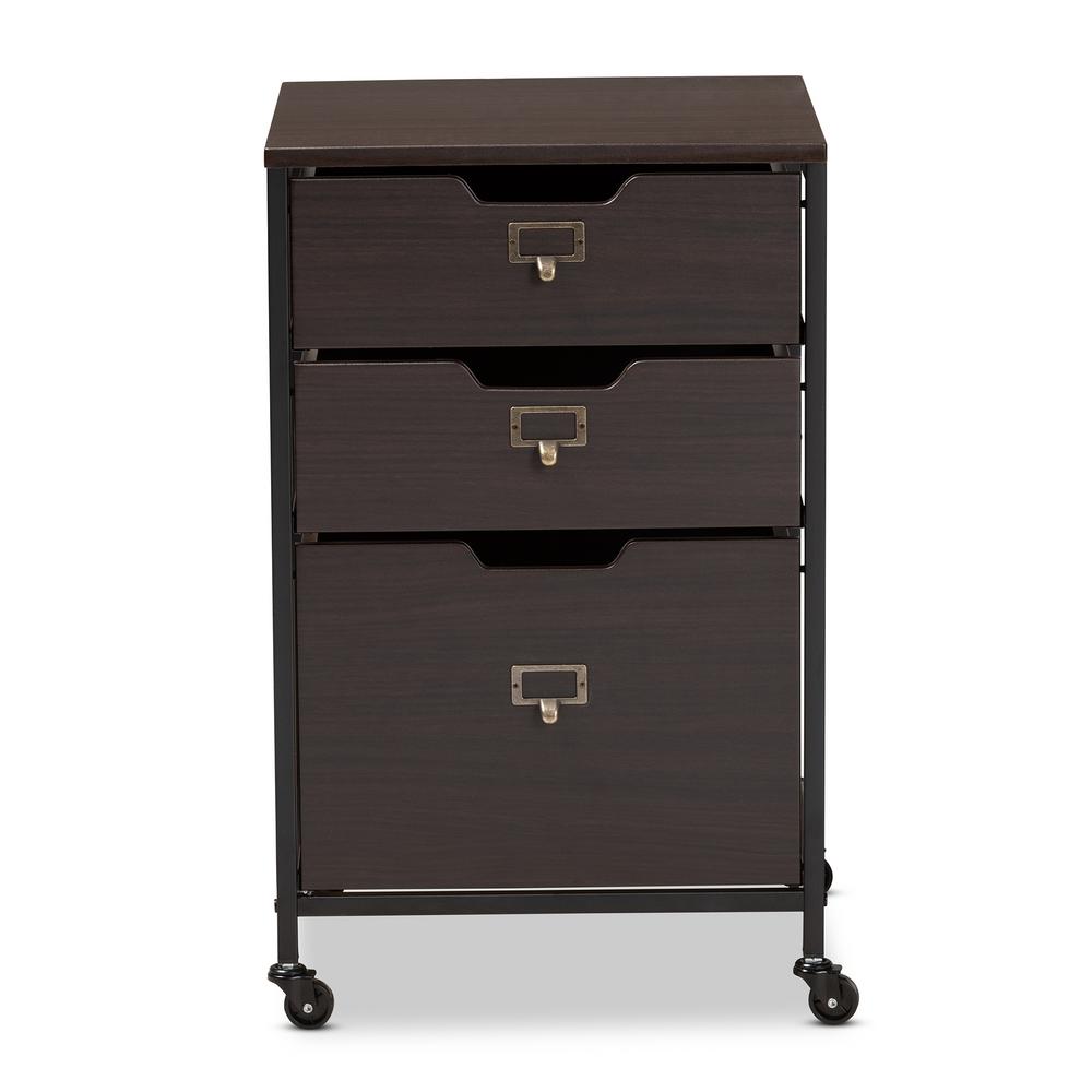 Espresso File Cabinets Home Office Furniture The Home Depot