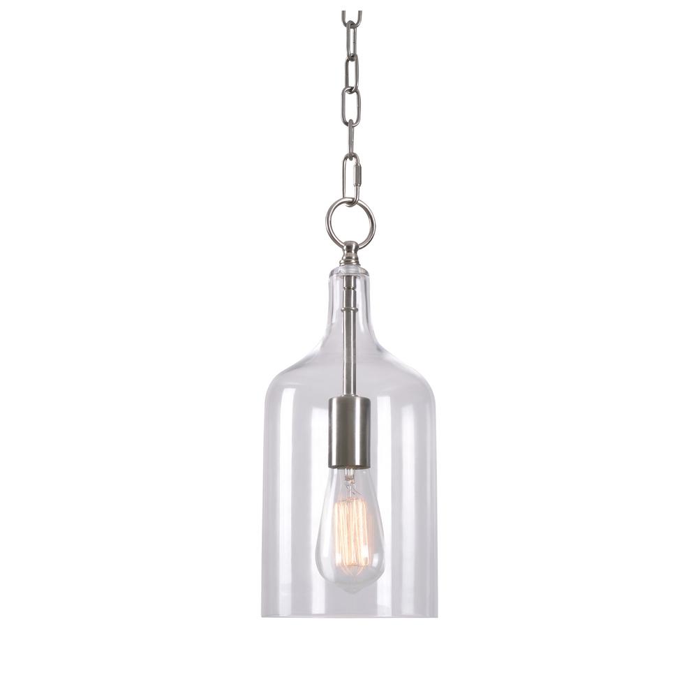 Kenroy Home Capri 1 Light Brushed Nickel Mini Pendant 91831bn The Depot - Kenroy Pendant Lights Kenroy Home Capri 1 Light Brushed Nickel Mini Pendant 91831bn The Depot - Kenroy Pendant Lights