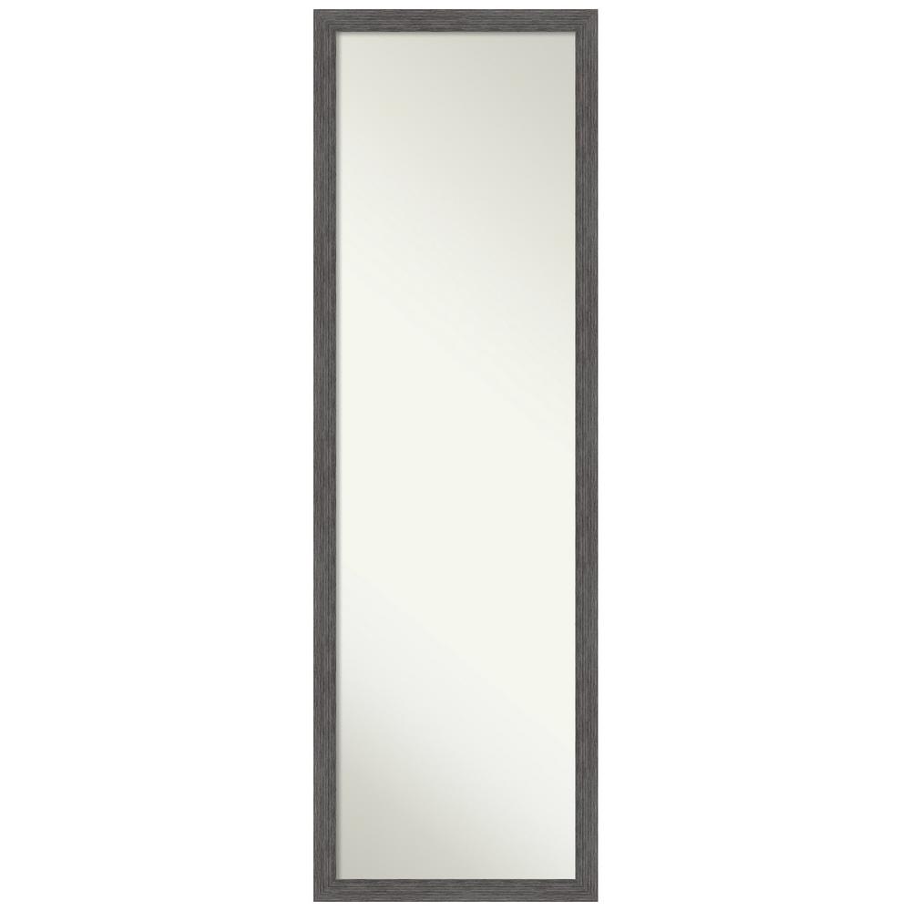 pinstripe rectangle plank framed mirror grey amanti vanity thin rustic bathroom door modern