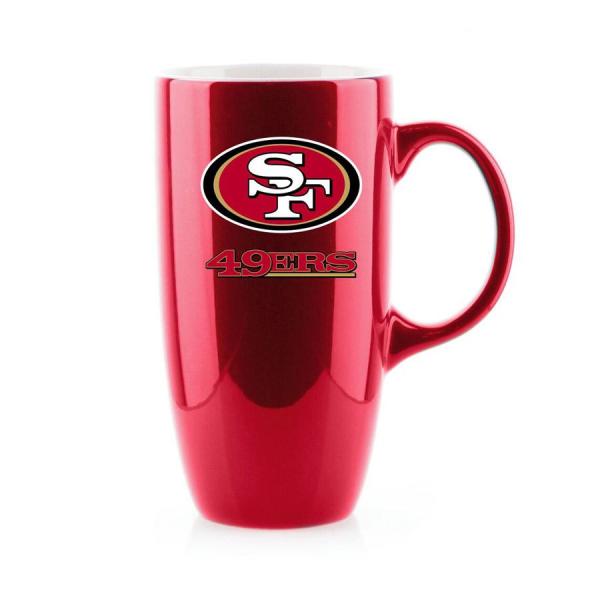 Duckhouse Sports 20 Oz San Francisco 49ers Tall Assorted Colors Ceramic Coffee Mug Lcet125 The Home Depot