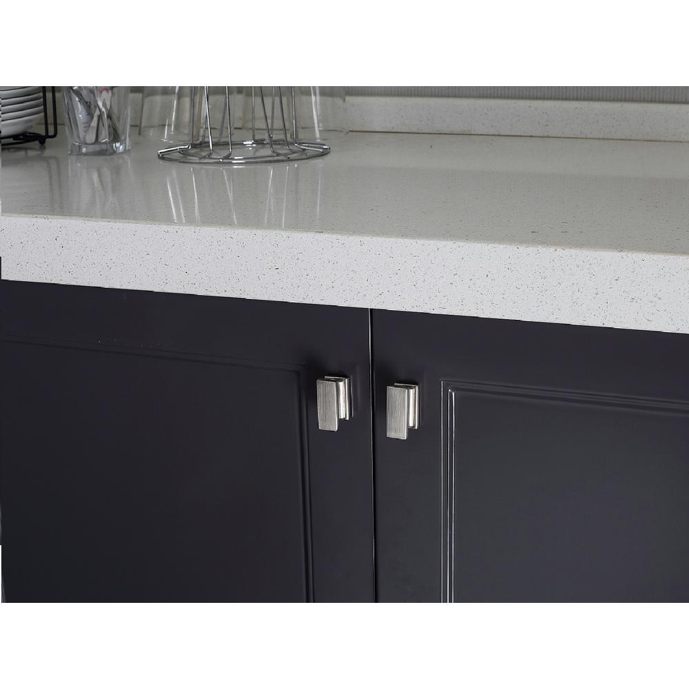 Modern Geometric Cabinet Knobs, Black Kitchen Cabinet Hardware Home Depot