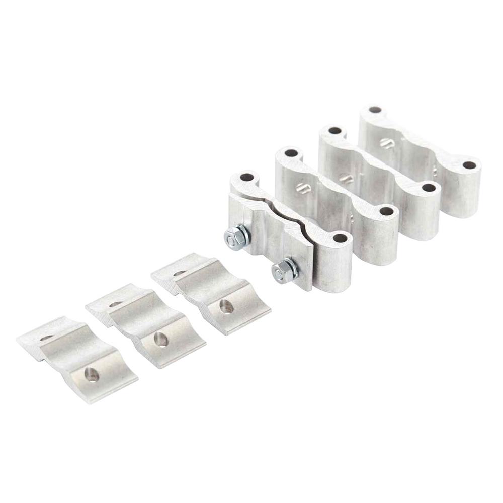 AFCO Aluminum Hurricane Brackets for 6 in. EnduraAluminum Fluted Round