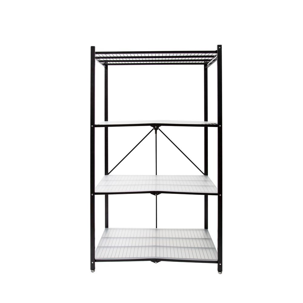 Pop It Garage Shelves Racks Storage The Home Depot D Plastic Clear 4 Tier Shelf Liners