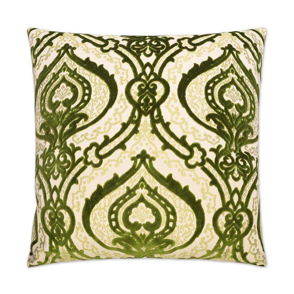 Couture Green Geometric Down 24 In X Throw Pillow 2354 G X 24 In Throw Pillow 2354 G
