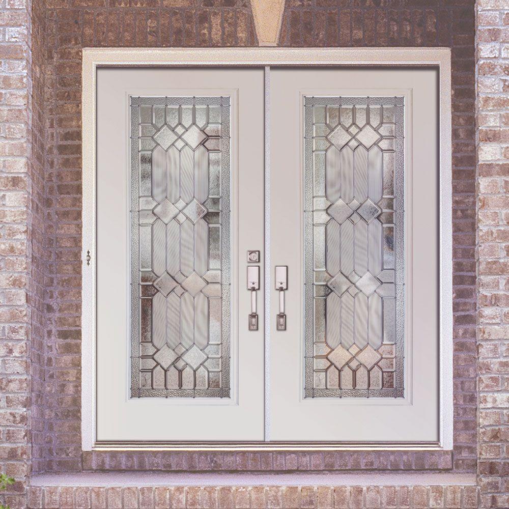 Feather River Doors 66 In X 81 625 In Mission Pointe Zinc Full