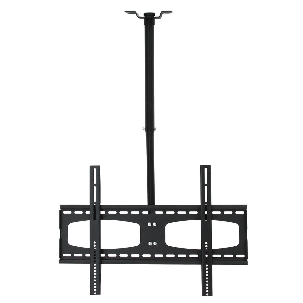 Tilting And Rotating Adjustable Height Ceiling Mount For 37 In To 70 In Displays