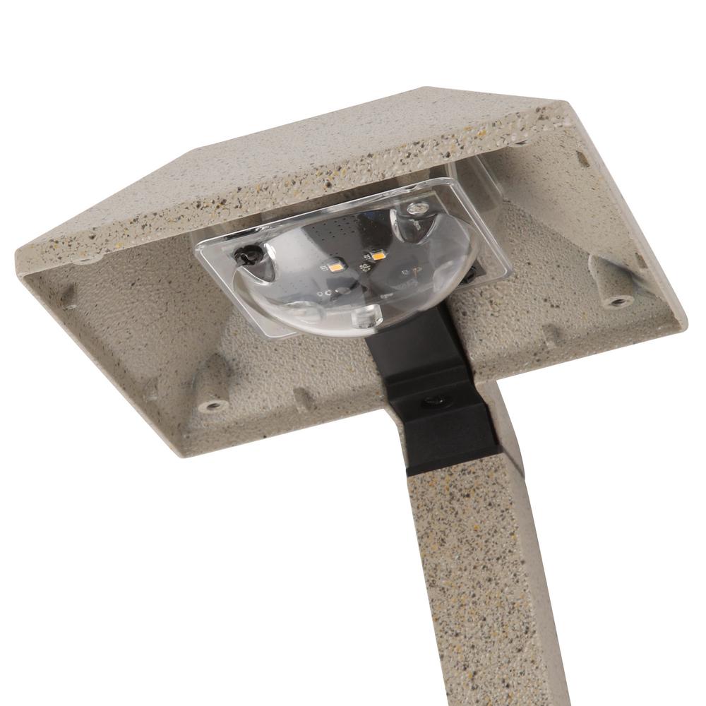 Hampton Bay Low Voltage 2 7 Watt Sand Outdoor Integrated Led Hampton Bay Low Voltage 2 7 Watt Sand