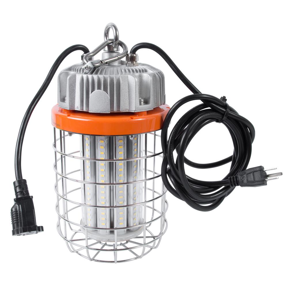 Portable Clamp On Hand Helds Stand Up Work Lights The Home 100 Watt High Bay Led
