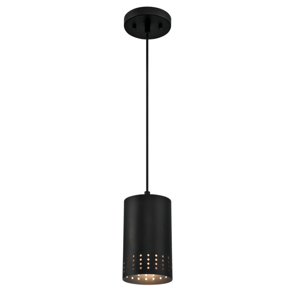 matte black mini pendant light