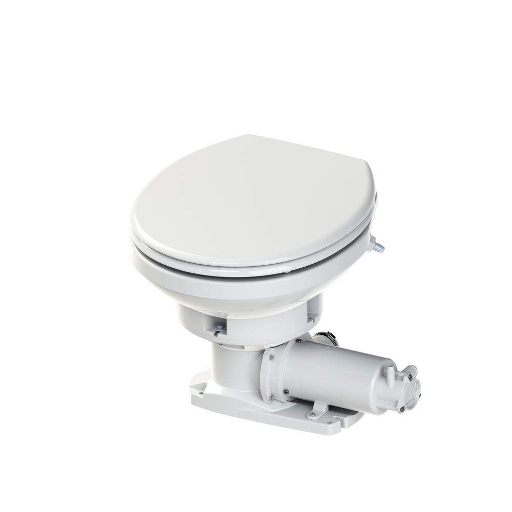Saniflo Sanimarin Maxlite 1Piece Dual Flush 24Volt Round Bowl